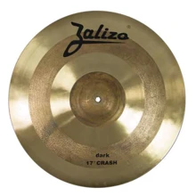 Тарелка для барабанов Zalizo Crash 17" Dark-series: Тип Креш