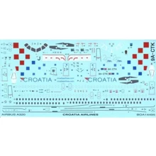 Декаль Boa Decals для самолета Airbus A320, Croatia Airlines BOA-14495: Производитель Boa Decals