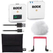 Микрофонная радиосистема RODE Wireless GO White : Тип Для планшетов, смартфонов