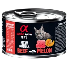 Влажный корм Alpha Spirit для котов Beef with Melon с говядиной и дыней 200 г (as969008): Тип Влажный корм