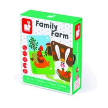 Настільна гра Janod Happy Families Ферма (J02756): Виробник Janod