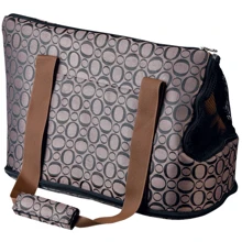 Сумка-переноска Trixie Georgia Carrier черная с серым 21x25x45 см (4011905362298): Производитель Trixie