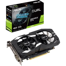 Видеокарта ASUS GeForce GTX 1650 Dual OC 4GB (DUAL-GTX1650-O4G): Объем памяти, Гб 4