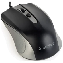 Мышь Gembird MUS-4B-01-GB Black/Grey: Интерфейс подключения USB
