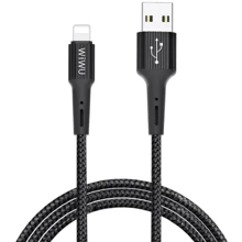 Кабель WIWU Gear G30 Series USB Cable to Lightning 1.2m Black: Тип USB Cable - Lightning