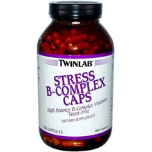 Twinlab Stress B-Complex Витамины группы В 250 капсул: Тип Витамин B
