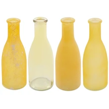 Ваза Lefard Bottle amber 4 шт 18х6x26.5 см (804-115): Тип Ваза