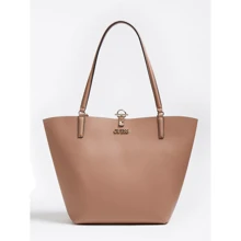 Жіноча сумка тоут Guess Alby Toggle Tote світло-коричнева (HWVG7455230-MCR): Стать жіночий