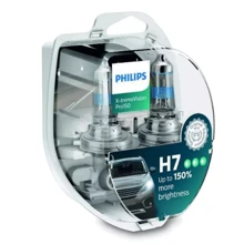 Лампа галогенная Philips H7 X-tremeVision Pro150 +150% 55W 12V 12972XVPS2: Производитель Philips