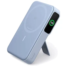 Внешний аккумулятор Anker Powerbank 10000 mAh MagGo 15W Blue: Количество USB 1