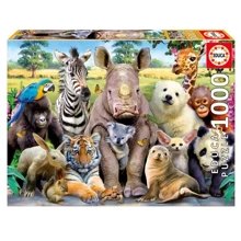 Пазл Educa Animals 1000 елементів (6425186): Виробник Educa