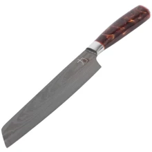 Ніж кухонний накладки MasterPro Tetsu Коричневий 20 см (BGMP-4127-BR): Лезо Нержавеющая сталь