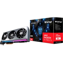 Відеокарта SAPPHIRE NITRO+ AMD Radeon RX 7900 XTX Vapor-X 24GB (11322-01-40G): Обсяг пам'яті, Гб 24
