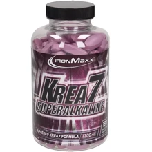 Креатин IronMaxx Krea7 Superalkaline 180 tab / 60 servings Креатин IronMaxx Krea7 Superalkaline 180 tab / 60 servings: Тип Креатин комплекс