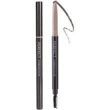 Missha Perfect Eyebrow Styler Dark Brown Олівець для брів темно-коричневий, з щіточкою 0.35 g: Вид Олівець для брів