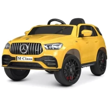 Детский электромобиль Bambi Racer Mercedes M-Class 100W 4WD желтый (M 4781EBLRS-6): Вид джип