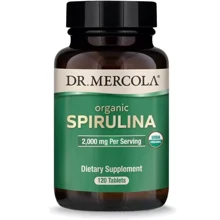 Dr. Mercola Organic Spirulina Спирулина 120 таблеток: Форма выпуска Таблетки