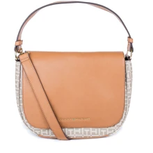 Женская сумка почтальонка Tommy Hilfiger коричневая (TH1271W): Пол Женский