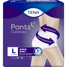 Tena Pants Plus Night Large Труси-підгузники для дорослих 12 шт.: Класифікація Лікувальна
