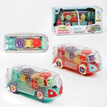 Автобус WToys зі світловими та звуковими ефектами прозорий корпус (60275): Тип автомобили