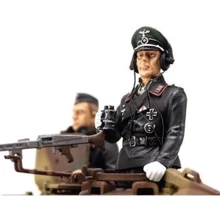 Фигура для танка VSTank 1:24 KingTiger Metal Figure Commander Ger08: undefined undefined