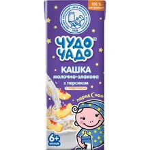 Жидкая молочная каша Чудо-Чадо Злаковая с персиком, 200 г: Тип Каши молочные