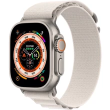 Apple Watch Ultra GPS + Cellular 49mm Titanium Case with Starlight Alpine Loop - Medium (MQF03/MQFR3) Approved Витринный образец: Производитель Apple