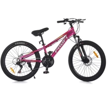 Велосипед Profi 24" рожевий (MTB2401-3): Діаметр коліс, дюймів 24