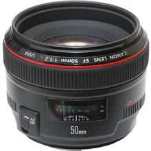 Объектив для фотоаппарата Canon EF 50mm f/1.2L Официальная гарантия: Тип объектива Стандартный