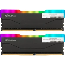Exceleram 32 GB (2x16GB) DDR4 2666 MHz RGB X2 Series Black (ERX2B432269CD): Виробник eXceleram