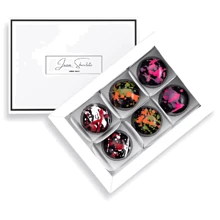 Конфеты шоколадные с начинкой Laviva Chocolate Caramel Box of 6 bonbons Caramel 90 г (UA-0006): Вес, г 90