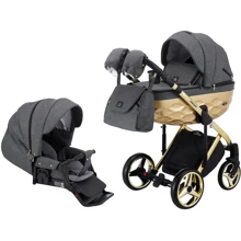 Коляска 2 в 1 Adamex Chantal Star Polar (Gold) Star 1 (624644): Тип коляски универсальная коляска (2-в-1)