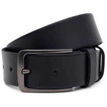 Чоловічий ремінь Borsa Leather чорний (125v1fx92-black): Стать Мужской