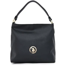 Женская сумка-мешок U.S. Polo Assn. черная (US21255): Пол Женский