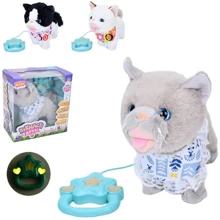Мягкая интерактивная игрушка Кошка LimoToy в ассортименте (M 5842 I UA): Тип животное