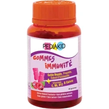 Pediakid erasers immunity Поддержка иммунитета у детей 60 жевательных конфет: Форма выпуска Таблетки жевательные