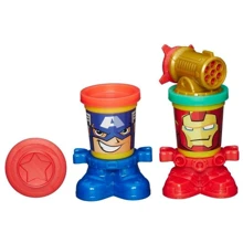 Железный Человек и Капитан Америка, набор для лепки, Марвел. Play-Doh (B0594-2): Производитель Play - Doh