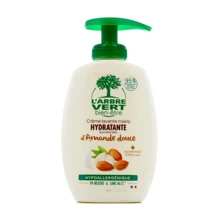 L’Аrbre Vert Крем-мыло для рук с экстрактом миндаля 300 ml: Назначение Питание, Увлажнение, Очищение