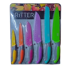 Набор кухонных ножей Krauff Ritter 29-305-153 6 пр (28159): Наименование Набор кухонных ножей