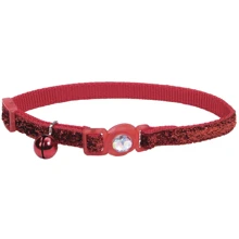 Ошейник Coastal Fashion Safe Cat для котов нейлон красный 1x30 см: undefined undefined