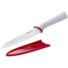 Ніж Tefal Ingenio Ceramic White 16 см білий (K1530214): Рукоятка Пластик Soft Touch