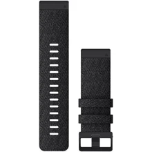 Ремешок Garmin QuickFit 26mm Watch Bands Heathered Black Nylon (010-12864-07): Цвет черный