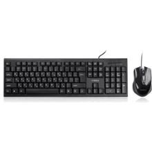Комплект проводной Vinga KBS170 Black: Назначение Для ПК