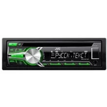 JVC KD-R457ЕЕ: Формфактор 1 DIN (універсальна)