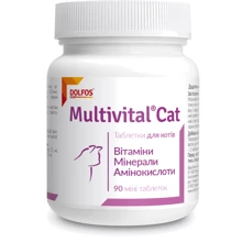 Витаминно-минеральный комплекс Dolfos Multivital Cat для кошек 90 табл. (190-90): Вид Таблетки