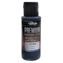 Краска Vallejo акрил-полиуретановая Premium Color черный (VLJ62020): Производитель Vallejo