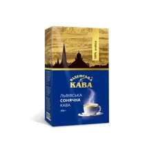Кофе Віденська кава Львівська сонячна в зернах 250 г (4820000371087): Вид напитка кофе в зернах