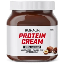 Натуральная арахисовая паста BiotechUSA Protein Cream 400 g /26 servings/ Cocoa Hazelnut: Пол Унисекс