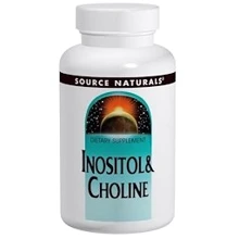 Source Naturals Inositol&Choline, 800 mg, 100 Tab: Тип Витамин B
