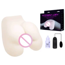 Мастурбатор LYBAILE Pussy & Anal, Double Tunnels, Vibrat. Eggs, 19x18 см: Для кого Для мужчин